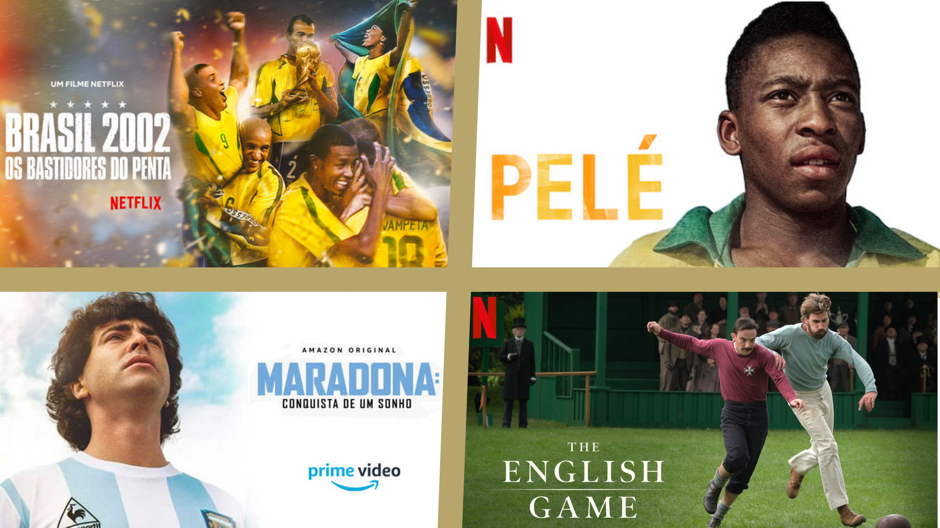 Saiba como visualizar a lista completa de filmes de futebol do Netflix